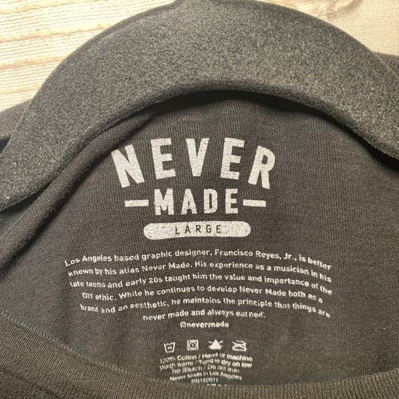 📍Men’s Black Never Made long sleeve shirt - Picture 5 of 5